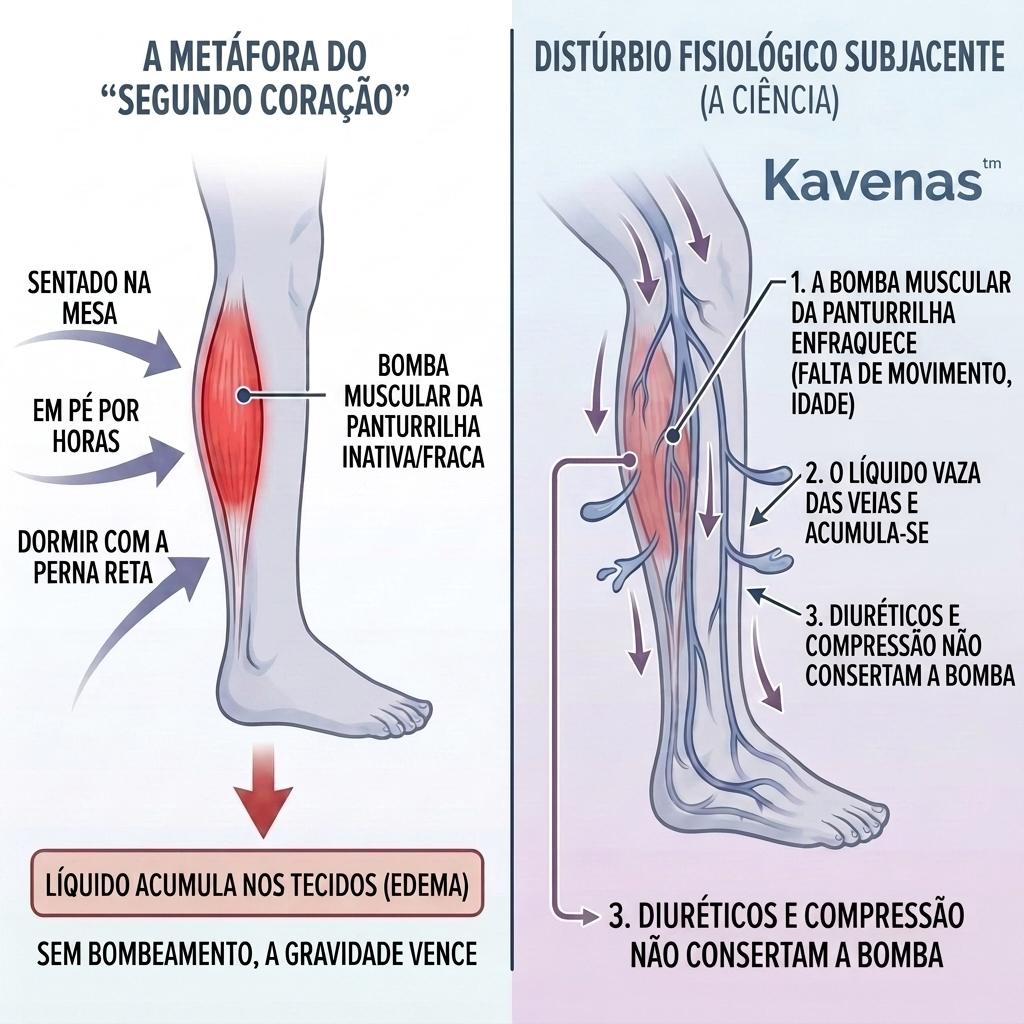 Kavenas™ EMS – Estimulador para Pernas Cansadas e Pesadas
